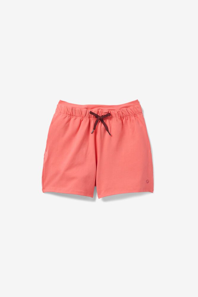 Fila Shorts Ready Set Cardio Womens Orange - India DZG-417259